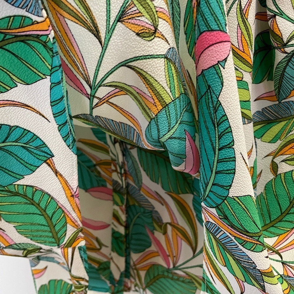 Green and Pink Button Down Shirt - Picture 6 of 15
